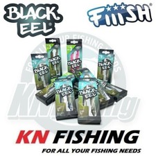 FIIISH BLACK EEL No.2 110mm Silicon Lures Spinning Bass Sea Freshwater Fishing