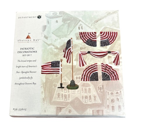 Department 56 Patriotic Decorations  - Seasons Bay Collection - Picture 5 of 9