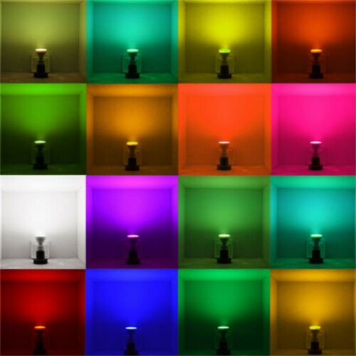3W RGB LED Spotlight Bulb E27 GU10 GU5.3 MR16 85-265V 12V Remote Control Lamp BC - Picture 7 of 15
