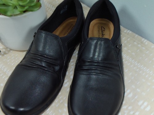 Clarks Collection Damenschuhe Größe 11 Business Freizeit Komfort Slipper Arbeitskleidung