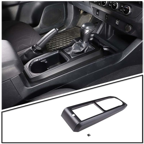 Kit de control central interior negro mate 25 piezas moldura para Toyo*ta Tacoma 2016-2022 - Imagen 7 de 13