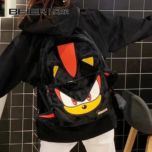 Bell Dark Sonic The Hedgehog Rucksack Videospiel Motiv Cartoon für Frauen - Bild 10 von 20