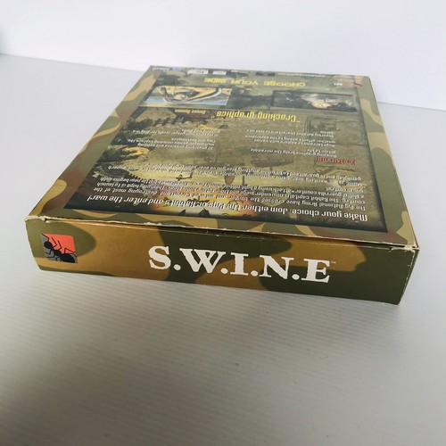Rare Australian SWINE Big Box PC Game CD ROM S.W.I.N.E (2001) - Picture 5 of 9