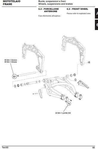 Bimota Tesi 3D Service Repair Workshop Manual USB 2008 - Picture 4 of 10