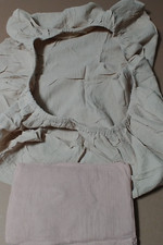 Mini Crib Baby Fitted Mattress Sheets Pack  Play 2 Pc Muslin Cotton Fog  Blush