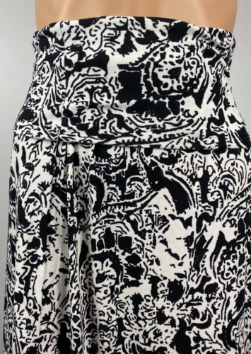 NWT Cynthia Rowley Womens Sz XS Maxi Skirt Elastic Waist Pull On Stretch Comfort - Picture 4 of 13