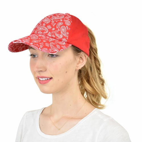 Gorra de béisbol C.C. Escalera ajustable cola de caballo en dificultades lavada cola de caballo - Imagen 39 de 54