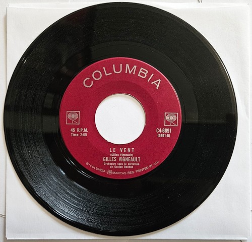 3x7" Lot #247: French Music Marie-Claire Pichaud, Gilles Vigneault, Yves Montand - Picture 5 of 7