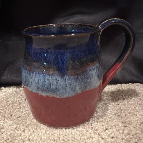 Handmade Pottery Coffee Mug Cup Southwestern 