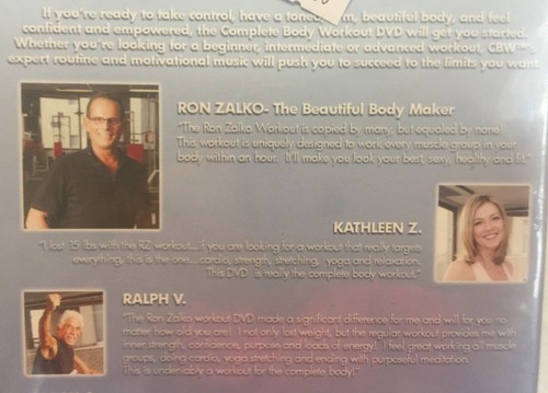 The Ron Zalko Workout Complete Body Workout exercise fitness DVD w/ meditation - Picture 3 of 4