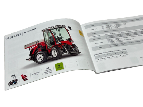 Folleto de tractor utilitario Antonio Carraro 2023 - Imagen 2 de 2