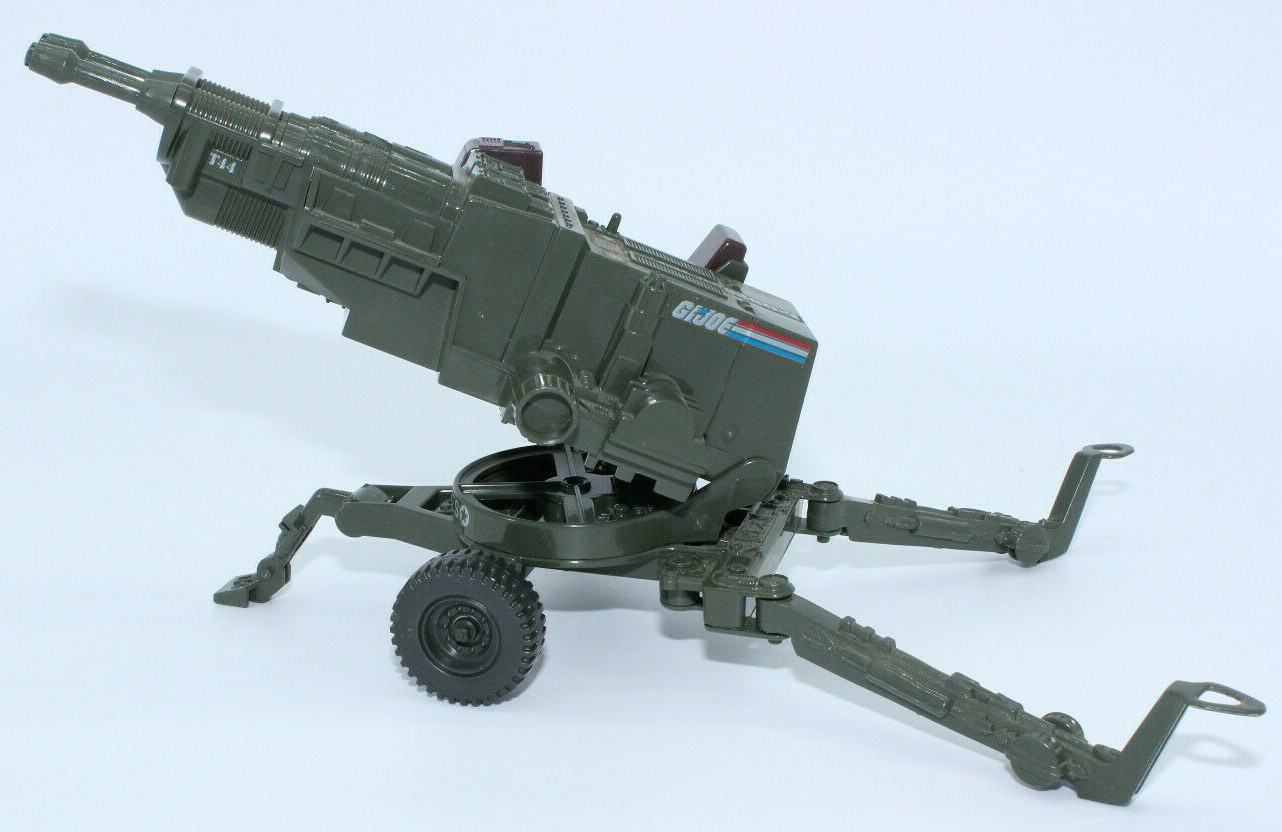 1982 GI Joe Heavy Artillery Laser HAL Grand Slam Straight Arm NM Mint High Grade Specjalna cena super mile widziane