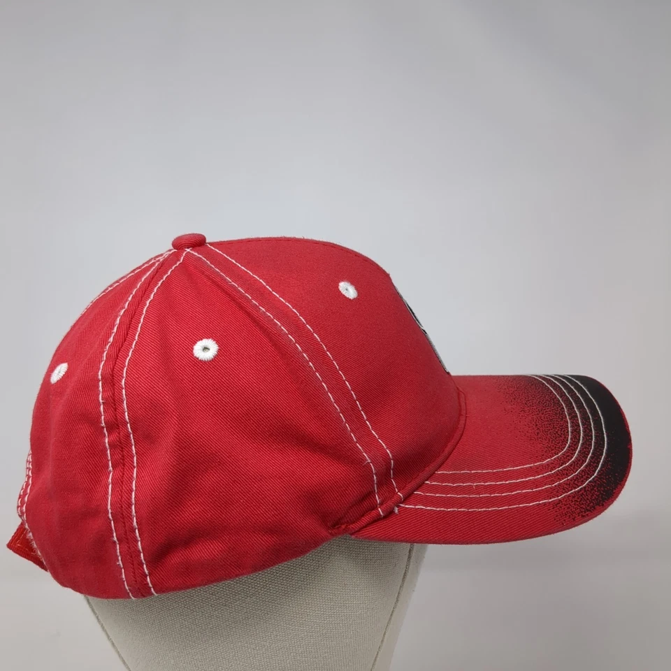 Sombrero Kenworth Strapback Rojo Talla Única Ajustable Bordado 6 Paneles Foto 4 de 4