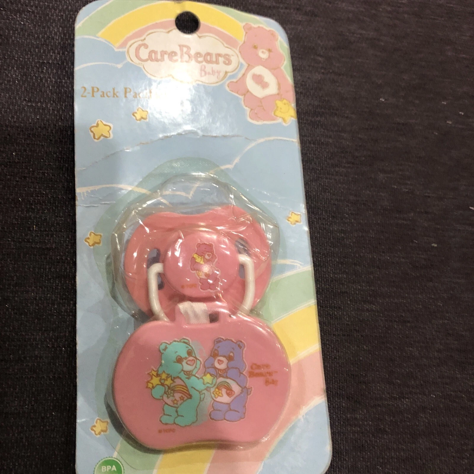 Care Bears Baby BPA Free Pacifiers Color May Vary SEALED