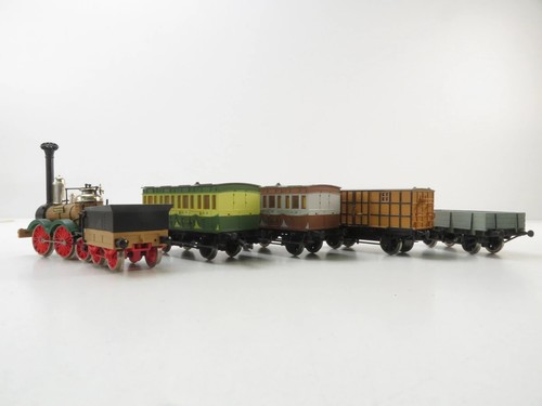 (JR320) Piko H0 DC Jubiläumszug Saxonia "150 J. Leipzig-Dresden-Eisenbahn" OVP - Imagen 5 de 14