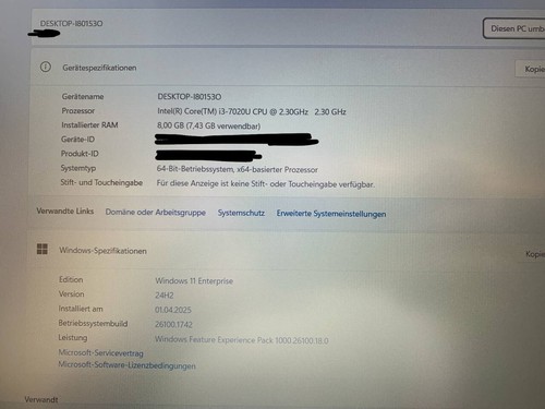 Lenovo V130 | i3-7020U | 512GB SSD gesamt | 15,6" | Windows 11 | geprüft - Bild 7 von 11