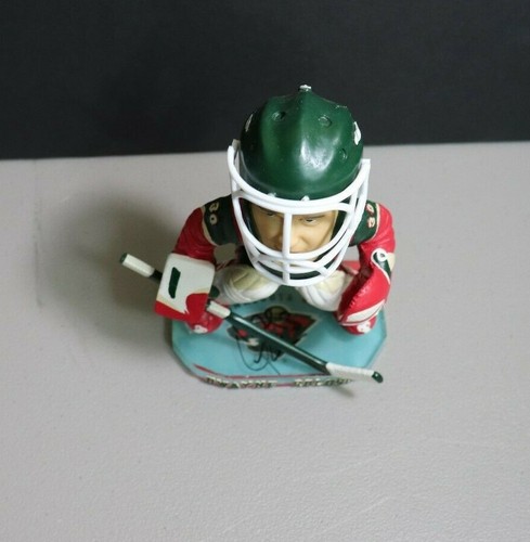 MINNESOTA WILD DWAYNE ROLOSON ALL STAR BOBBLE HEAD SIGNED LTD ED 559/1008 - Picture 5 of 10