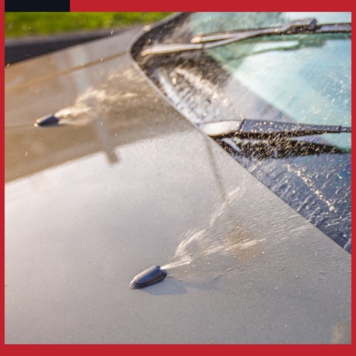 Pack of 2 For Mitsubishi Eclipse Galant Front Windshield Wiper Nozzles Black - Picture 2 of 6