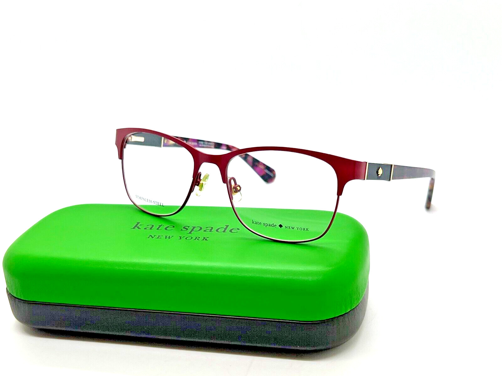 Marco de gafas Kate Spade BENEDETTA 7BL BORGOÑA HABANA 51-16-140 MM para mujer