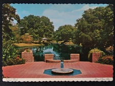 Alabama Postcard Mid 1900s Original RARE Point Clear Grand Hotel Lake Patio 