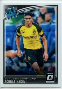2018-19 Donruss Optic Rated Rookie #181 Achraf Hakimi - Borussia Dortmud Qty