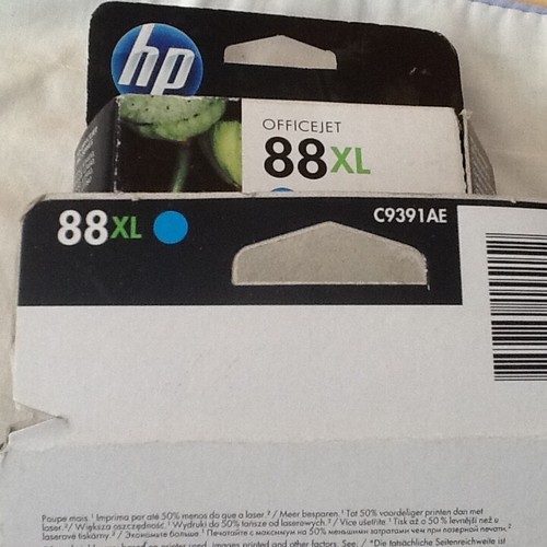 3 x Genuine HP 88XL Cyan - Picture 4 of 5