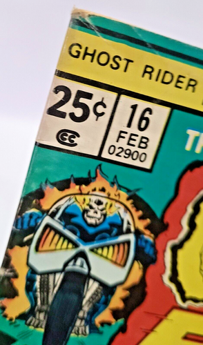 Cómic Ghost Rider - #16 - febrero 1976 - Marvel Comics - - Imagen 4 de 8