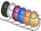 6PCS Safe Sound Personal Alarm Keychain 140DB with LED Light Emergency Security