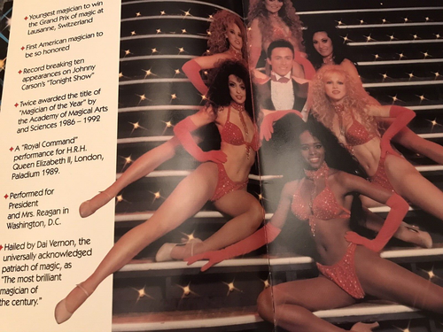 Vintage Lance Burton Magic Show Souvenir Program Signed - Bild 5 von 5