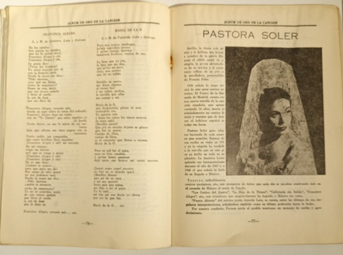 ALBUM DE ORO DE LA CANCION MAGAZINE No 15 AUG 1950, FEAT. PASTORA SOLER - Picture 6 of 7