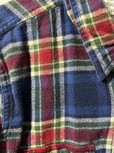 Abercrombie & Fitch XXL Men's Flannel Long Sleeve Muscle Shirt - Picture 5 of 17