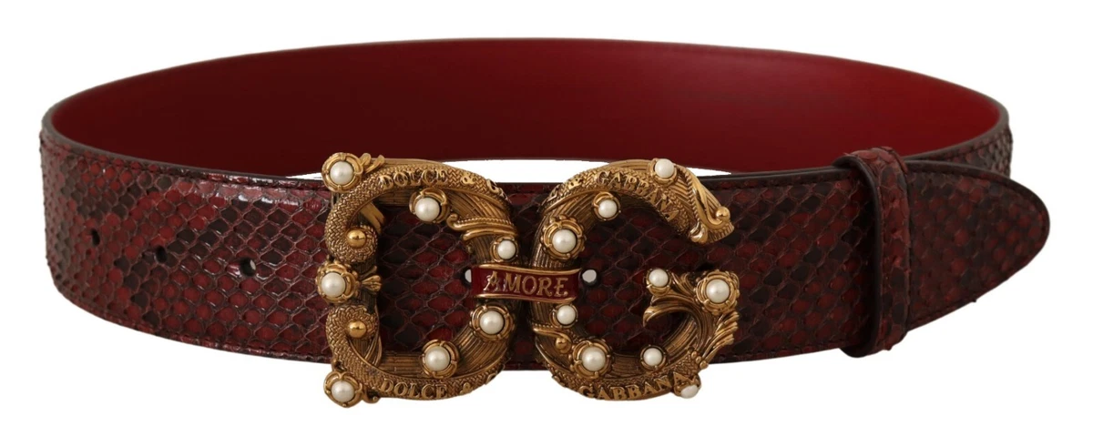 Dolce and gabbana belt deals womens