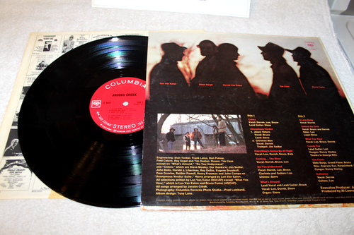Jacobs Creek Self Title 1969 Columbia Record Original, Folk Psych LP, insert - Picture 2 of 3