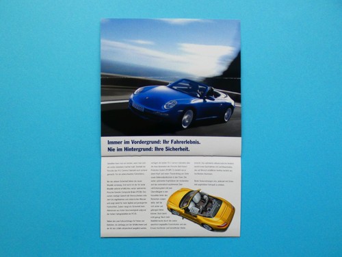Prospekt / Katalog - Porsche 911 (997) - Carrera und Carrera S Cabriolet - 12/04 - Bild 7 von 15