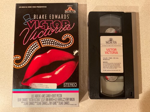 Victor/Victoria (VHS, 1982, MGM Big Box) Julie Andrews, James Garner - Picture 1 of 4