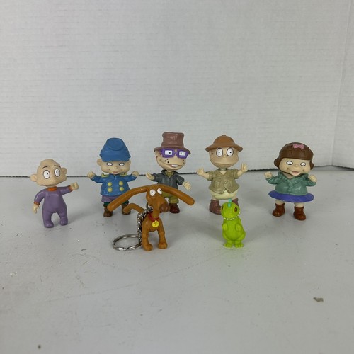 Vintage 1997-98 Nickelodeon Rugrats Mini Figures Toy Lot Tommy Chucky