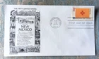 NEW MEXICO STATE FLAG  WDC CANCEL 1976 ARISTOCRAT CACHET FDC VF UNADDR