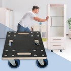 Chariot déménagement transport charges lourdes plateau sérigraphique 35x50 cm