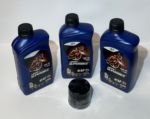 Servicing Triumph Daytona 675 Cc 2007/2017 Oil Filter Elf Superbike 10w40