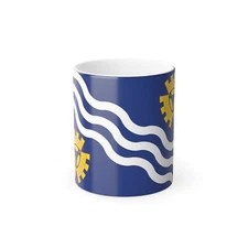 Flag of Merseyside UK - Color Changing Mug 11oz
