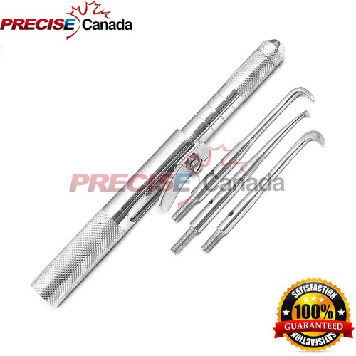 Juego de pistolas removedoras de corona PRECISE CANADA instrumentos quirúrgicos dentales DN-2325 - Imagen 3 de 3