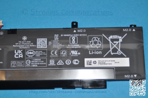 HP Victus 16-E 16-e0043nr 16-e0020nr 16-e1163nr 16-e1797nr OEM Laptop Battery - Picture 4 of 5