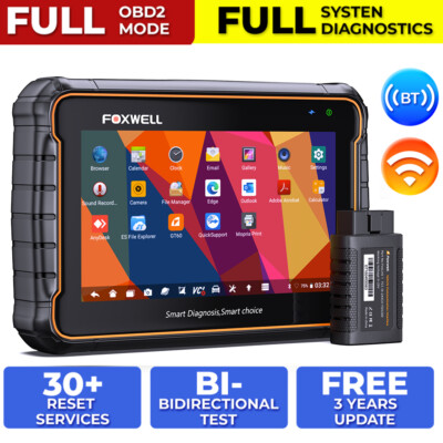 2025 Profi KFZ Foxwell GT60 Diagnosegerät Auto OBD2 Scanner TPMS DPF ALLE SYSTEM