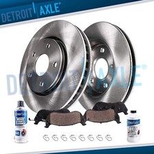 Front Brake Rotors and Brake Pads Kit for 2021 2022 A220 CLA250 GLA250 GLB250