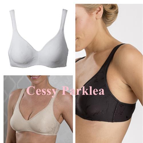 Sweden "Trofe" White Black Beige Creamy Slight Padded Wired Bras - Bild 9 von 10