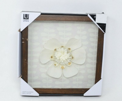 Umbra Art Crepe Flowers Wall Decor - Umbra Crepe Flowers Wall Decor Umbra Art Crepe Flowers Wall Decor - Umbra Crepe Flowers Wall Decor