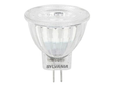Sylvania 12V 2.5W LED MR11 GU4 glass bulb lamp RefLED Retro 36 degree 3000K