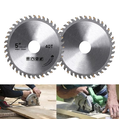 1/2pcsSägeblatt 125mm x 20mm 40 Zähne Kreissägeblatt TCT Holz Kreissägeblätter - Bild 6 von 26
