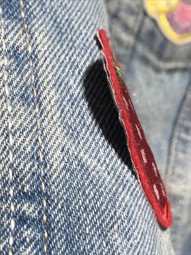 Levis Jean Jacket Youth10-12 Yrs Denim Button Up With 25 Patches Pokémon Sonic - Picture 9 of 18