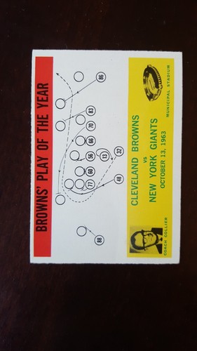 1964 Philadelphia football cards, complete your set - Picture 62 of 221